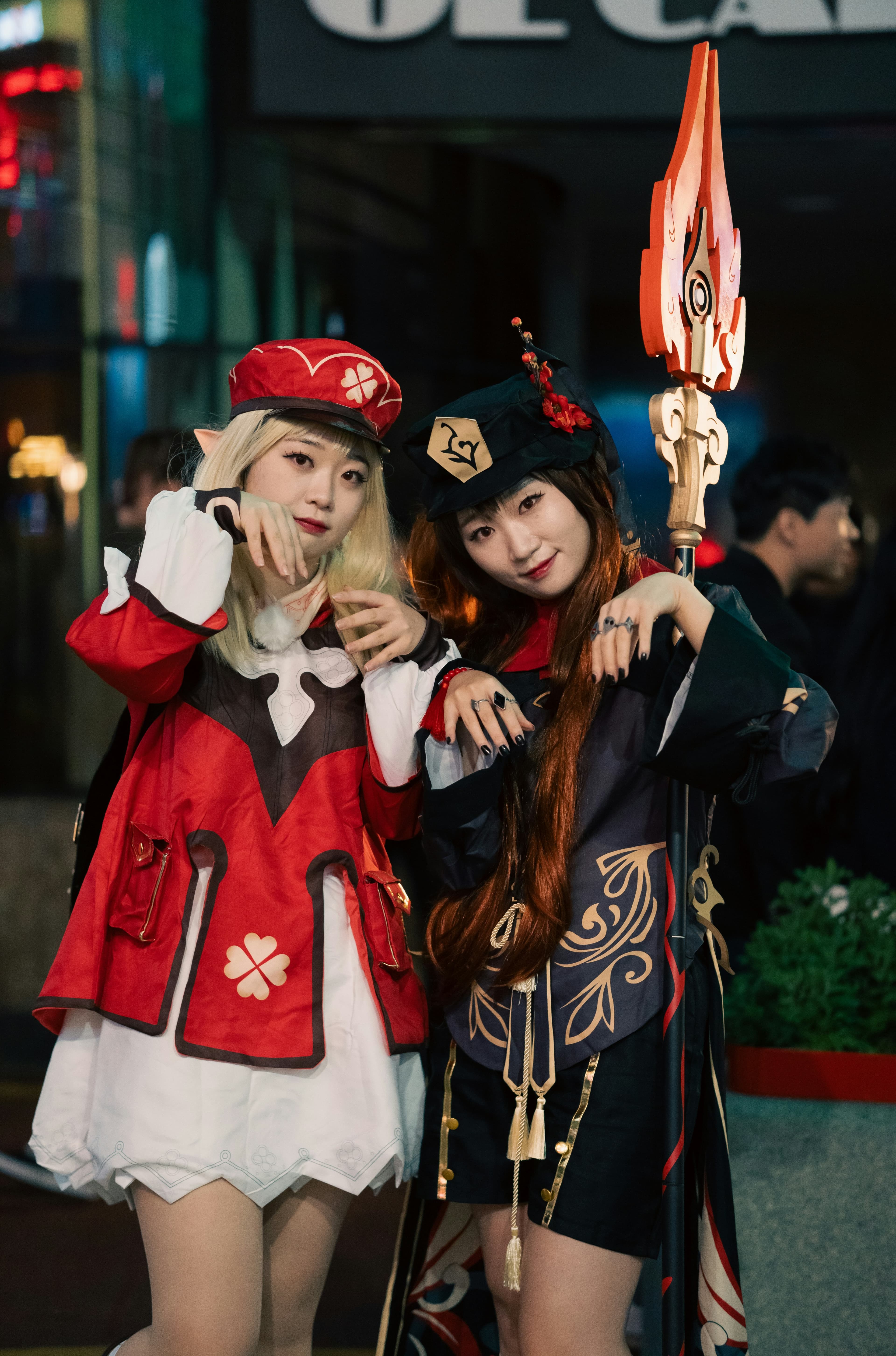 Diverse cosplay community members engaging in collaborative projects and discussions
